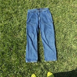 Cotton on Navy blue denim carpenter jeans